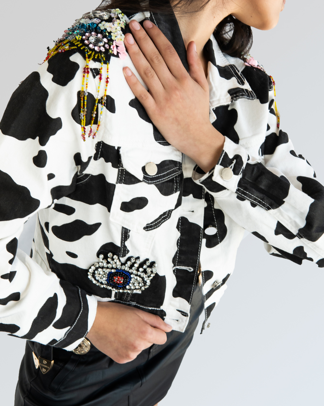 Cow chic jacket